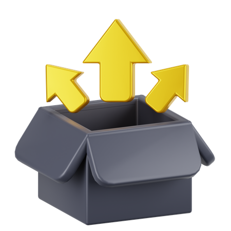 언박싱  3D 아이콘