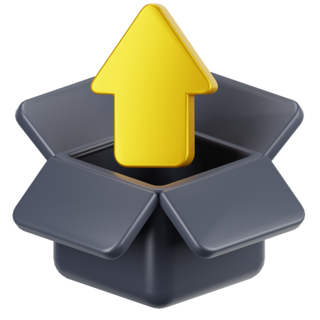 언박싱  3D 아이콘