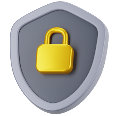 방패  3D Icon