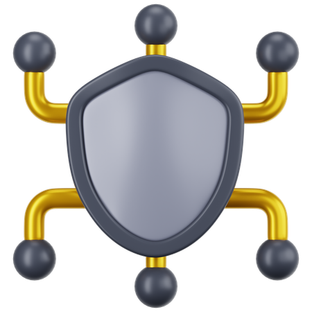 보안  3D Icon