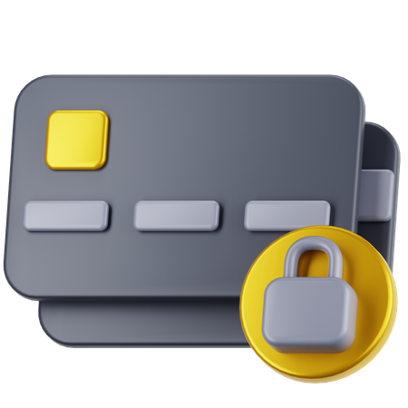 카드 금고  3D Icon