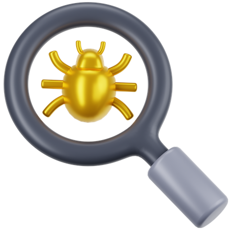 디버깅  3D Icon