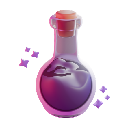 毒  3D Icon