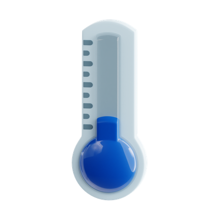 낮은 온도  3D Icon