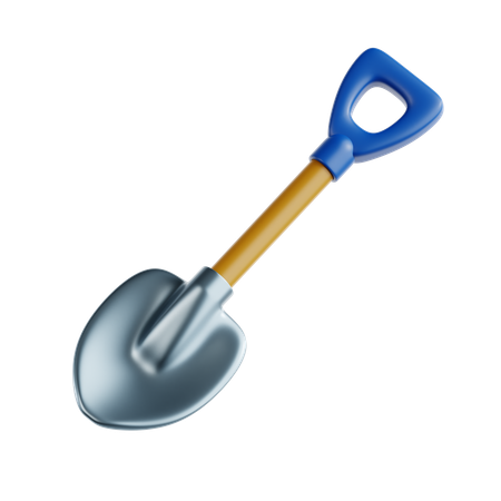 삽  3D Icon