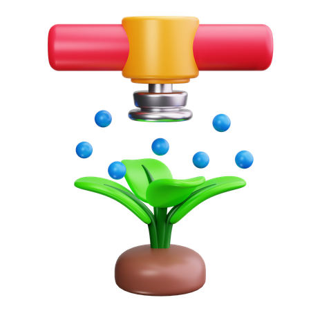 スプリンクラー  3D Icon