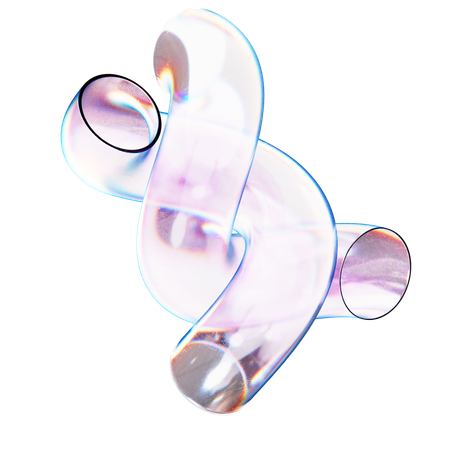 シリンダーアブストラクト  3D Icon