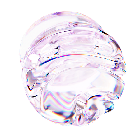 抽象的なトーラス  3D Icon