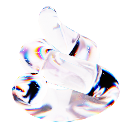 抽象的なトーラス  3D Icon