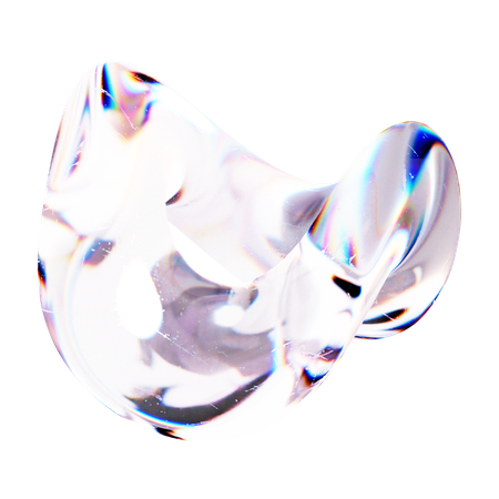 抽象的なトーラス  3D Icon