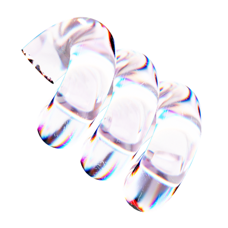 スパイラルアブストラクト  3D Icon