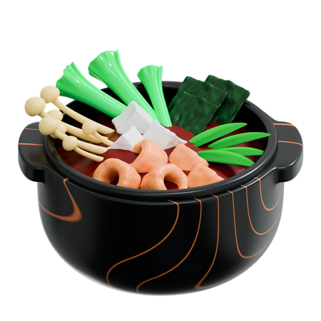 샤부샤브  3D Icon