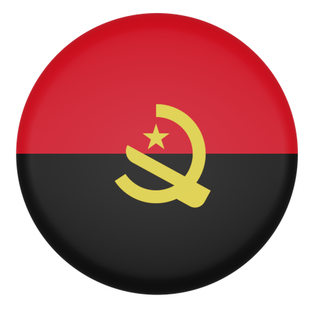 앙골라  3D Icon