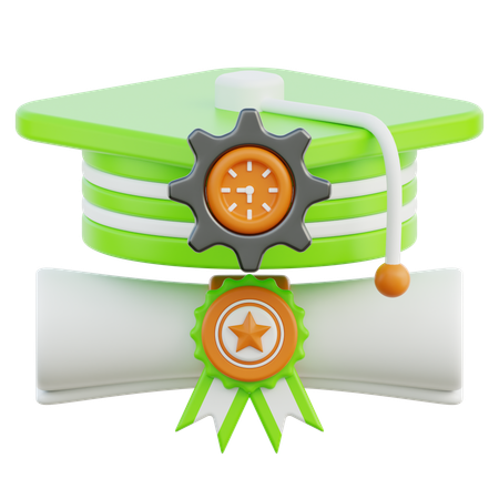 학습 과정  3D Icon