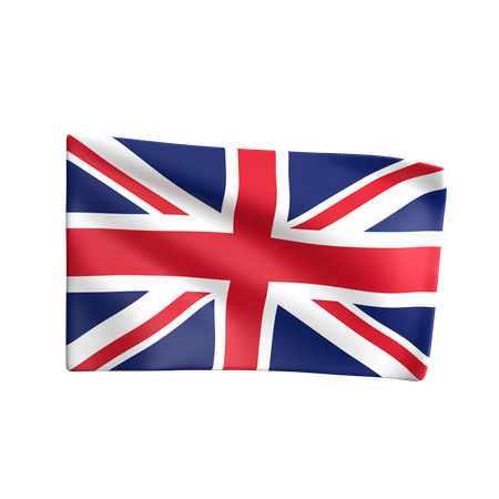 イギリス  3D Icon
