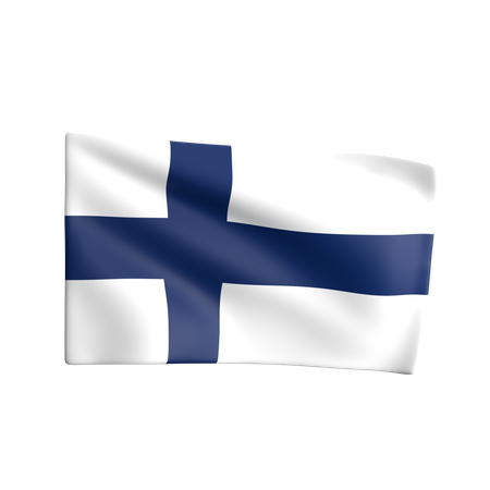 フィンランド  3D Icon