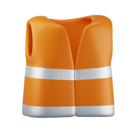안전 조끼  3D Icon