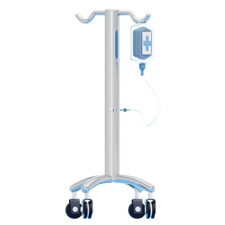 点滴医療  3D Icon