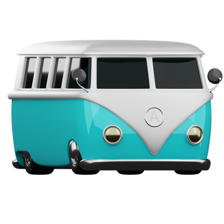 キャンピングカー  3D Icon