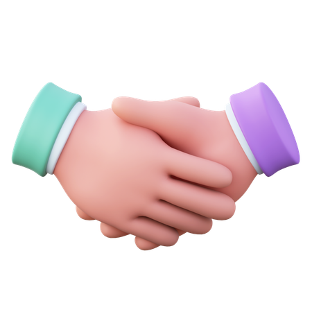 ハンドシェーク  3D Icon