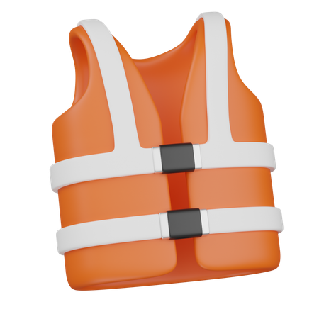 안전 조끼  3D Icon