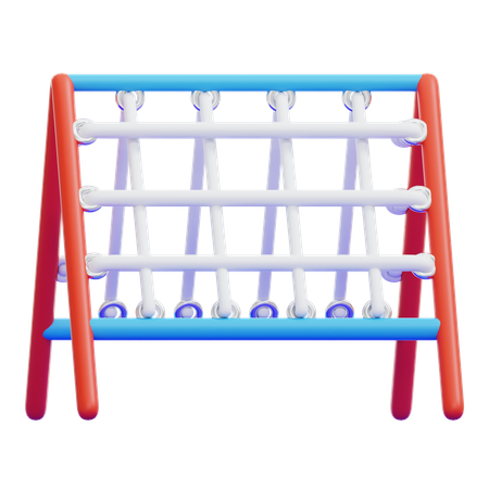 ロープ登り棒  3D Icon