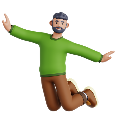 ジャンプセレブレーション  3D Icon