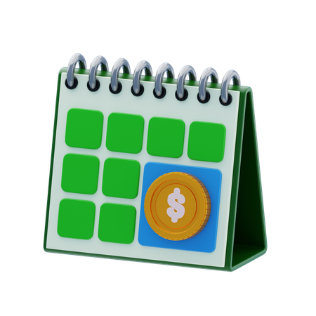 은퇴 계획  3D Icon