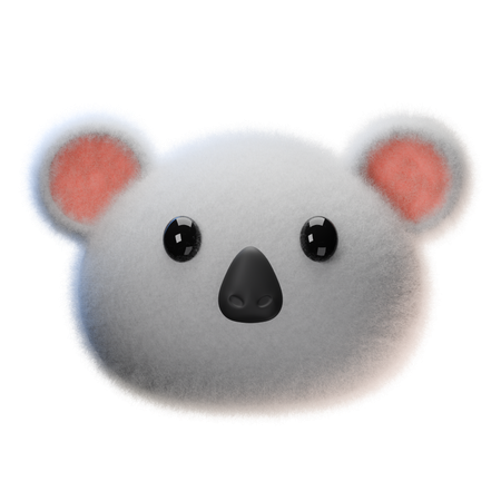 コアラ  3D Icon