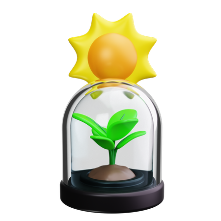 温室  3D Icon