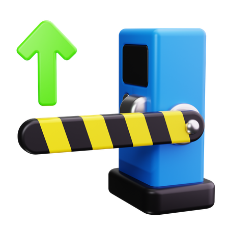 工場の門  3D Icon
