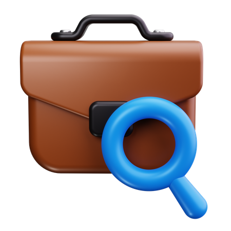 仕事探し  3D Icon