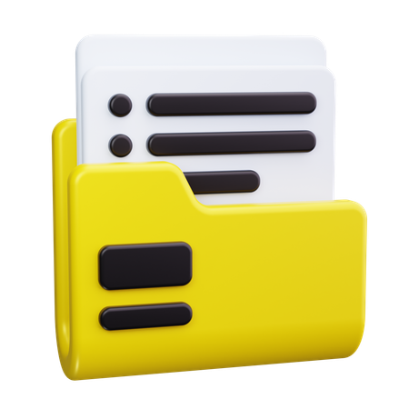 フォルダ  3D Icon