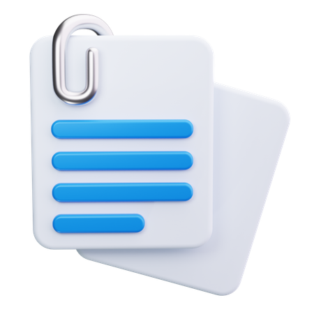 클립  3D Icon