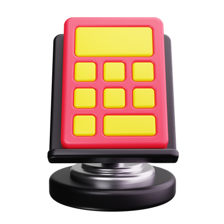 계산자 3D Icon