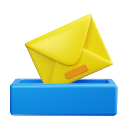 봉투  3D Icon
