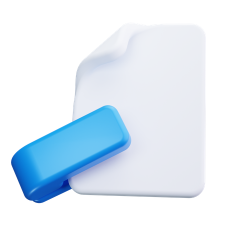 호치키스  3D Icon