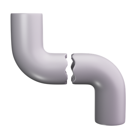 パイプ  3D Icon