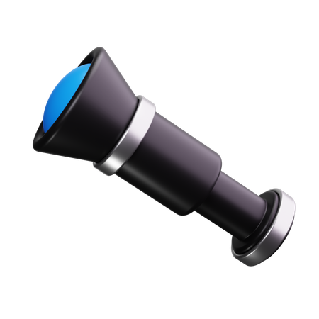 望遠鏡  3D Icon