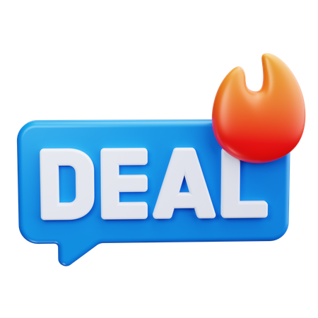 핫딜 플레임  3D Icon