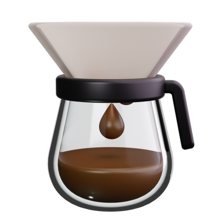 커피 필터  3D Icon