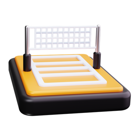 バレーボールコーチ  3D Icon