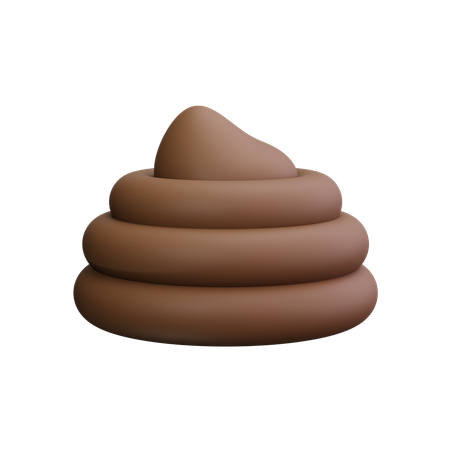 똥  3D Icon