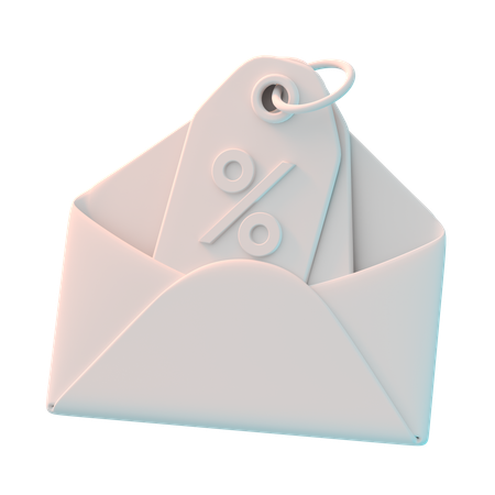 할인 혜택  3D Icon