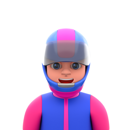 타는 사람  3D Icon