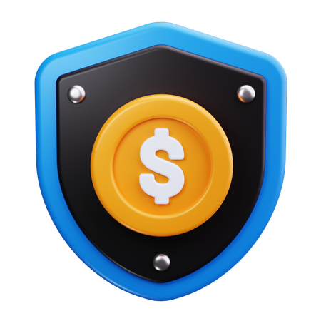 금융보험  3D Icon