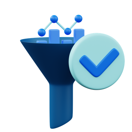 필터링  3D Icon