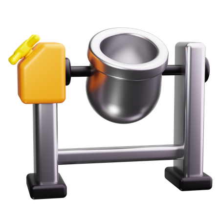 セメントミキサー  3D Icon