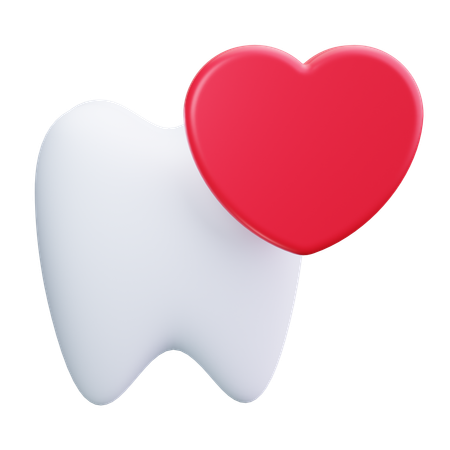 歯の健康  3D Icon