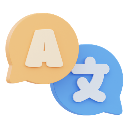 翻訳する  3D Icon